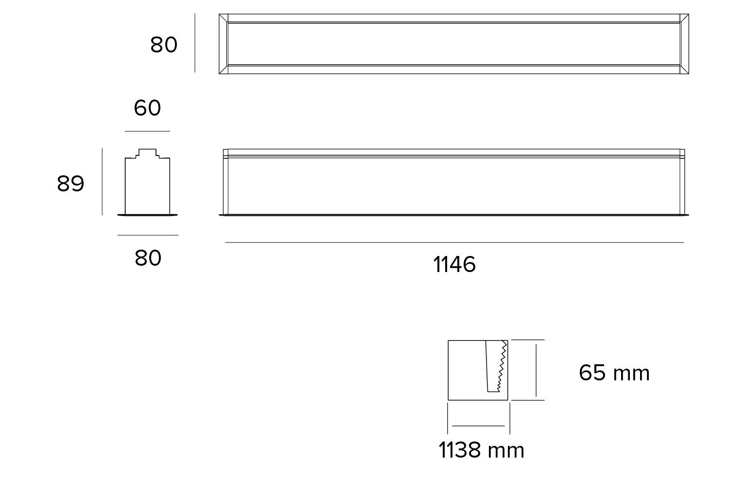 Утопленный светодиодный потолочный светильник TARGETTI Logico ARCH-00057398 - Вид №7
