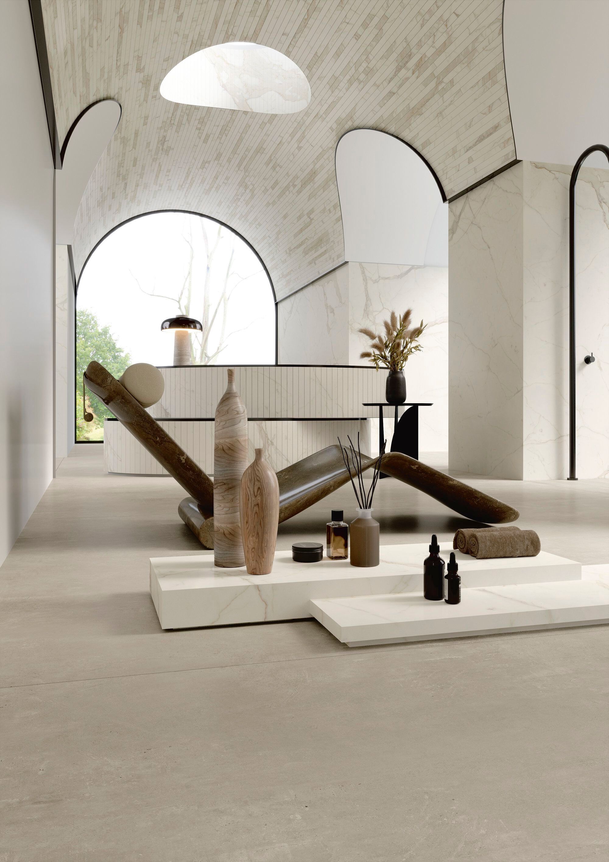 Цементный эффект крытый керамогранит / напольное покрытие ARIOSTEA URBAN ACTIVE ARCH-00040321 - Вид №3