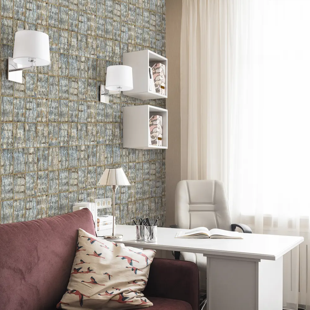 Обои флизелиновые Erismann Natural Silence серые 1.06 м 5282-08 STLM-2090628 - Вид №1