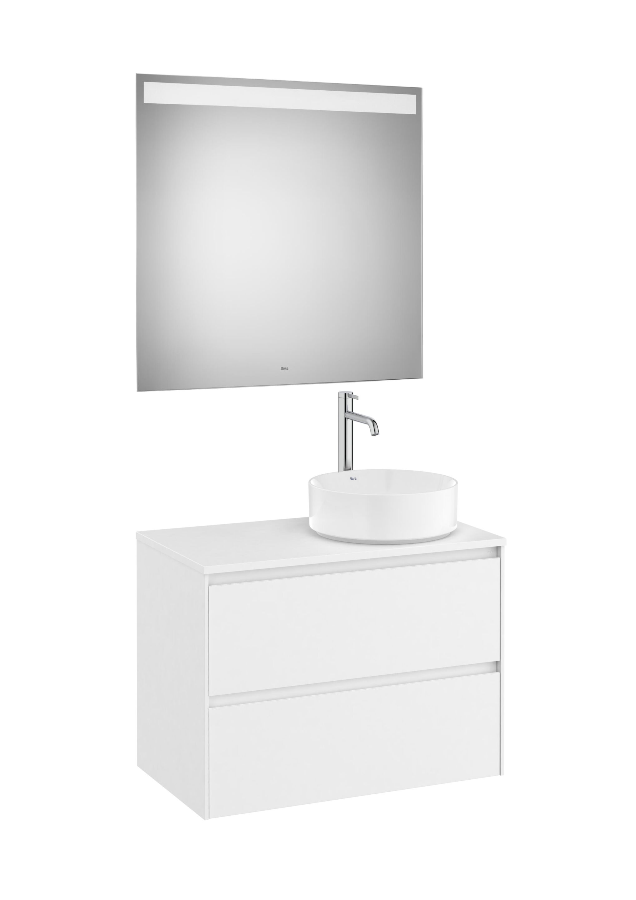 Деревянный одиночный умывальник с зеркалом Roca Ona ARCH-00036665 - Вид №33