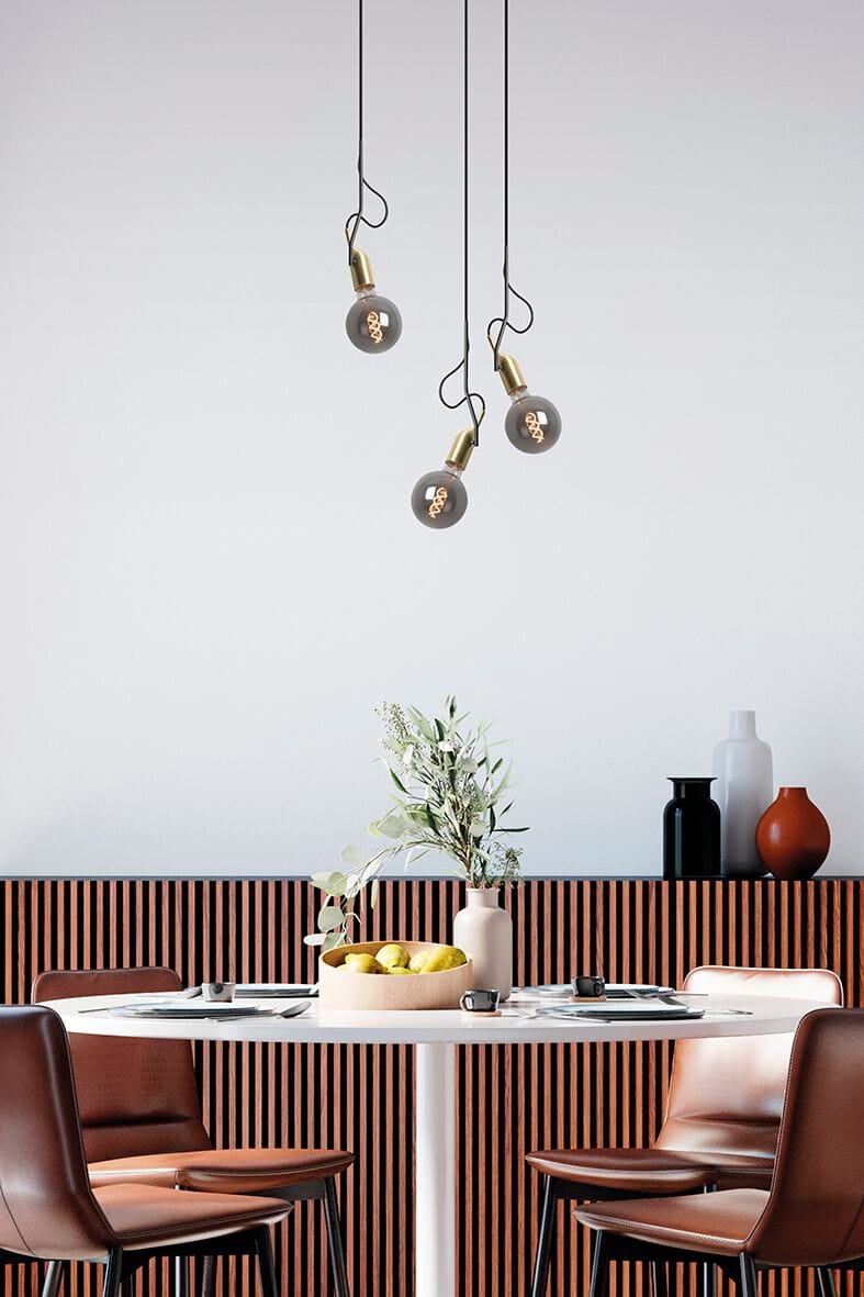 Металлический светодиодный подвесной светильник Rossini Illuminazione Караоке ARCH-00016660