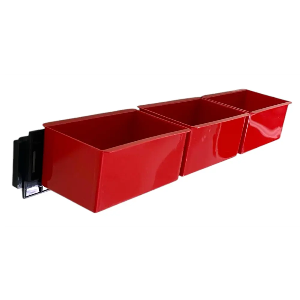 Лоток Jettools ЛМК-1073 107x73x51 мм красный, 3 шт STLM-2079010 - Вид №1
