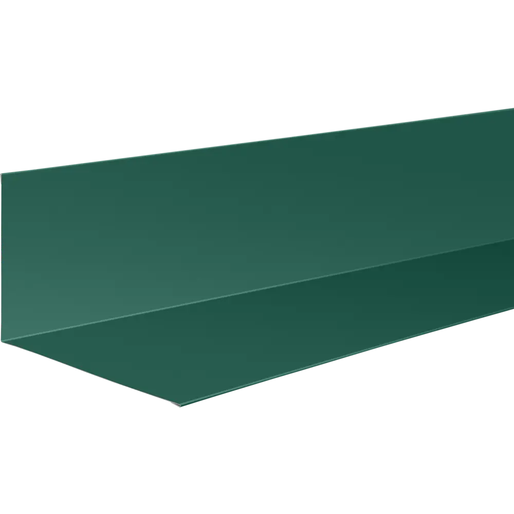 Планка примыкания верхняя 147x250 мм 2 м 0.4мм RAL 6005 Зеленый 84427774 STLM-2121914 Santreyd 