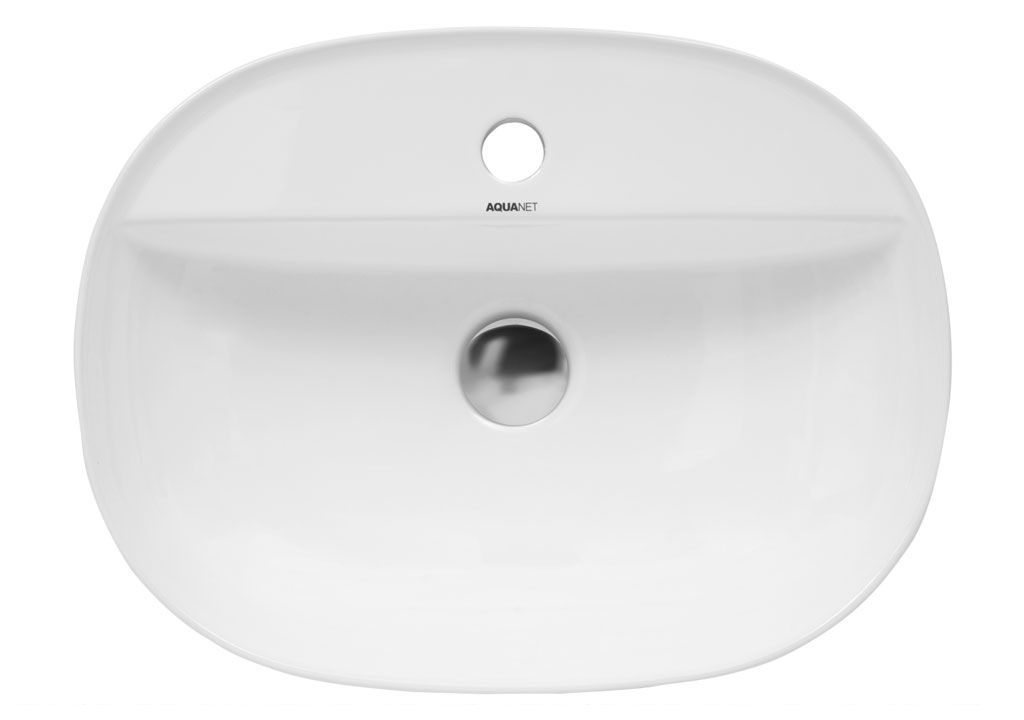 LAKE2 Накладная раковина на столешницу  овальная Aquanet  - Вид №2