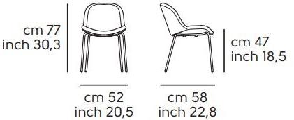 Midj Стул для ресторана из металла Sonny sun-id-1475779 - Вид №4