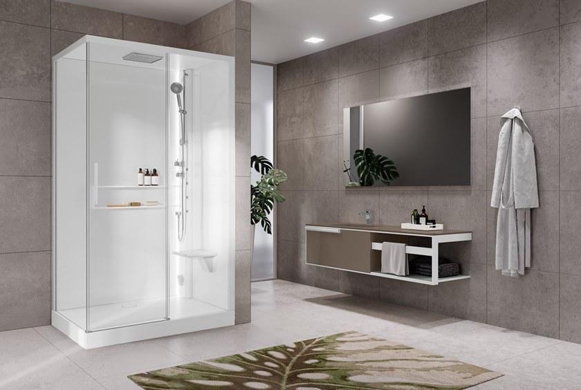 NOVELLINI Многофункциональная угловая душевая кабина Glax 2 2.0 sun-id-1441425 - Вид №2