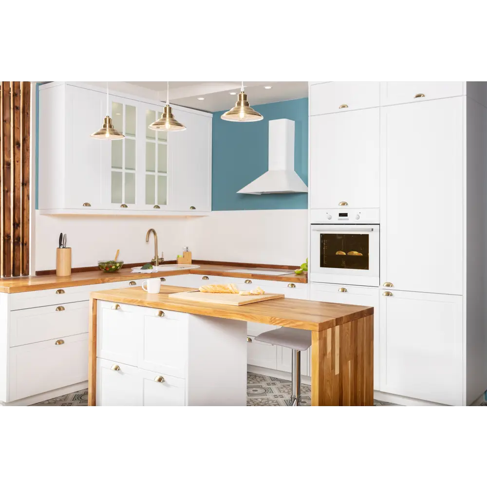 Фасад кухонный DELINIA ID Ньюпорт матовый белый 39.7×76.5 см 82010395 STLM-0017285 - Вид №13