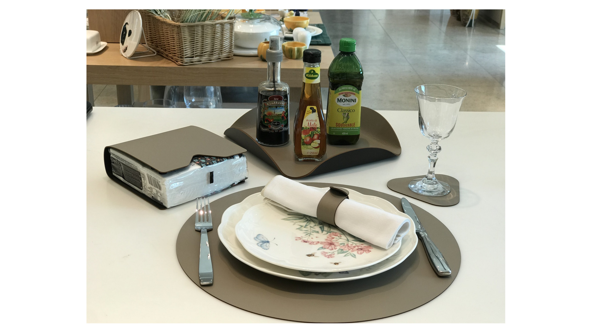 10638145 Кольцо для cалфетки Кожаное ADJ  - Вид №2