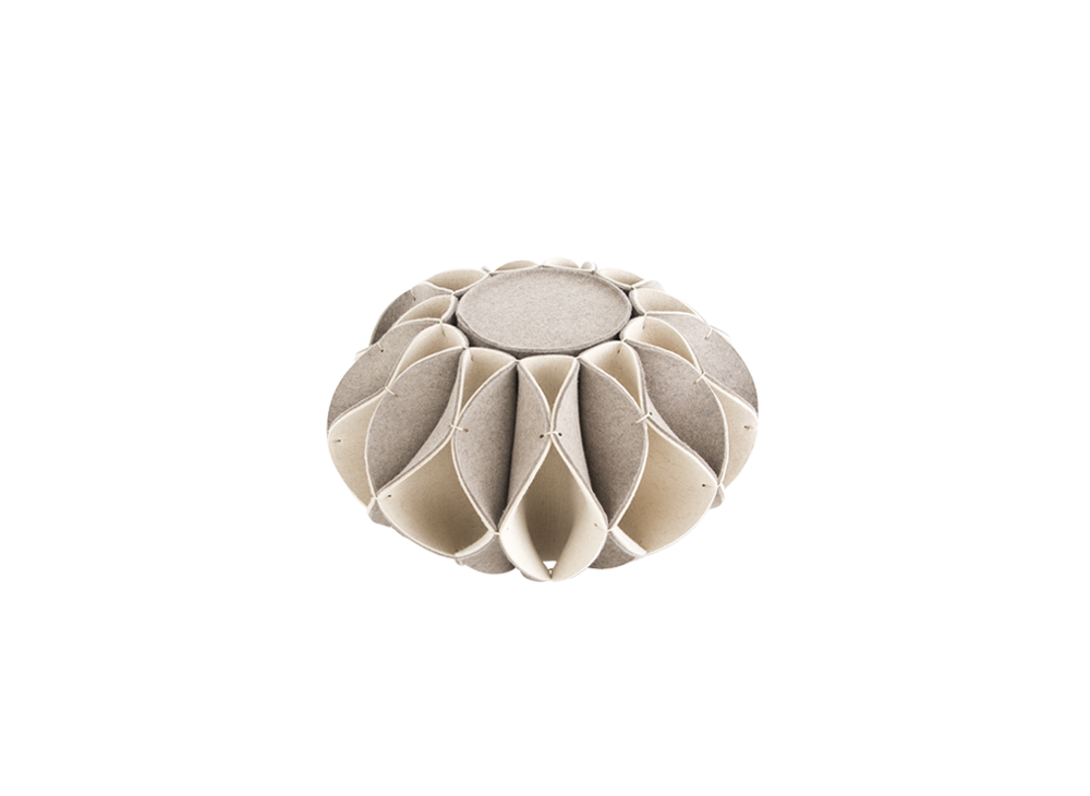 100576 Пуф высокий Beige GAN Ruff Pouf - Вид №3