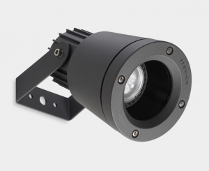 088171 Прожектор для уличного освещения черный Leds C4 Hubble