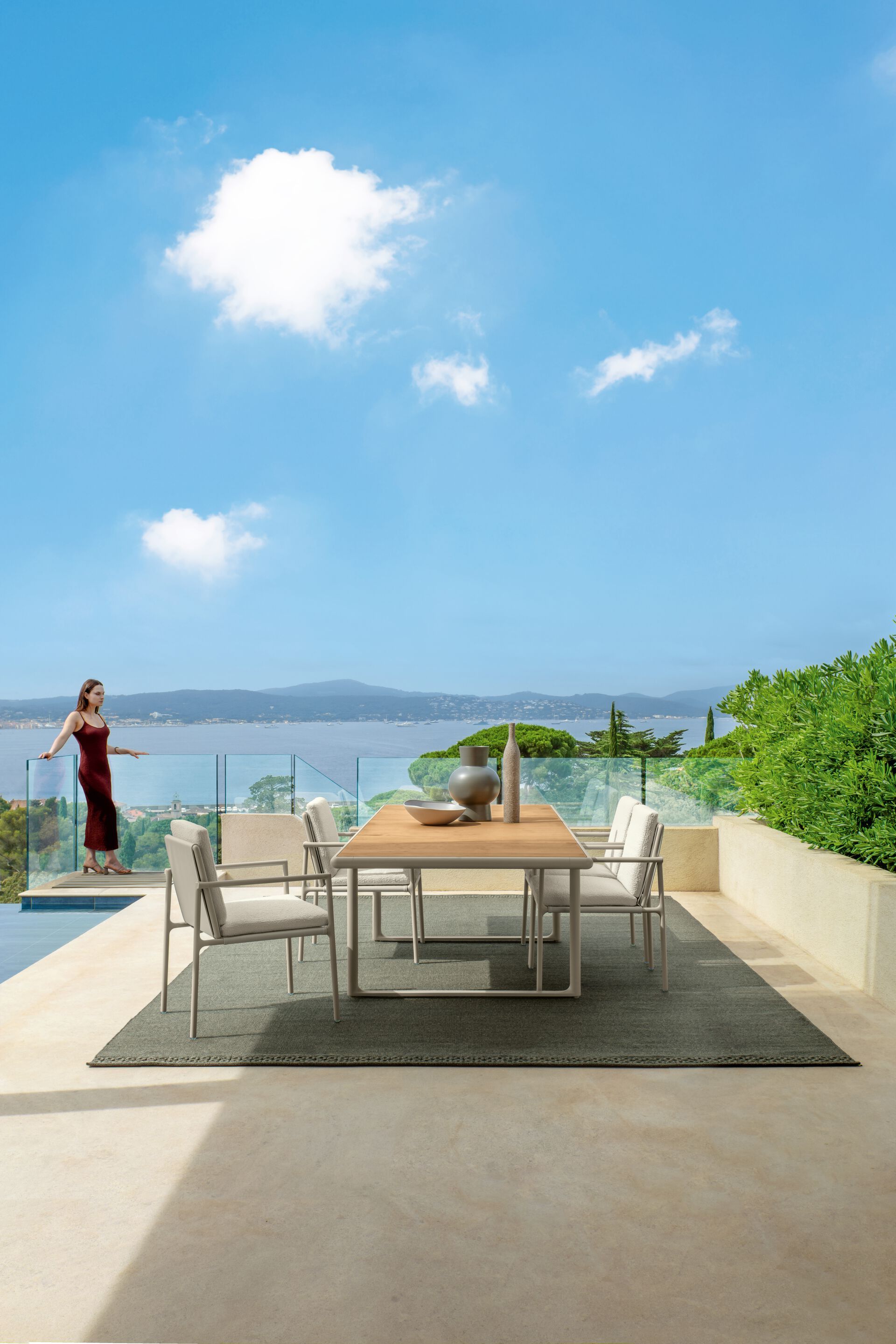 Прямоугольный садовый стол Accoya® Talenti Tressé ARCH-00017649 - Вид №2