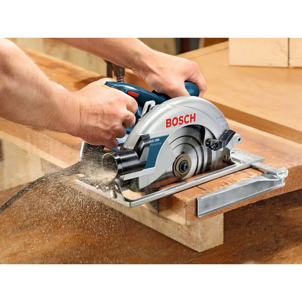 Пила циркулярная сетевая Bosch Professional GKS 190 601623000, 1400 Вт, 190 мм STLM-2203204 - Вид №9