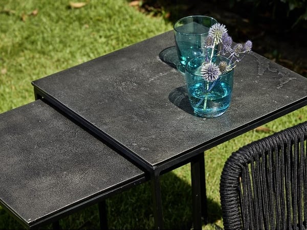 Квадратный алюминиевый журнальный столик LAMBERT LAGO ARCH-00006634