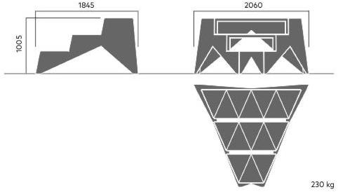 VESTRE Стальная скамья sun-id-1499415 - Вид №12