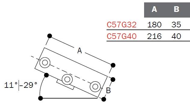 ArtSteel Трехстороннее "t" соединение (от 11 ° до 30 °) Fastclamp C57g32, c57g40 Santreyd  - Вид №1