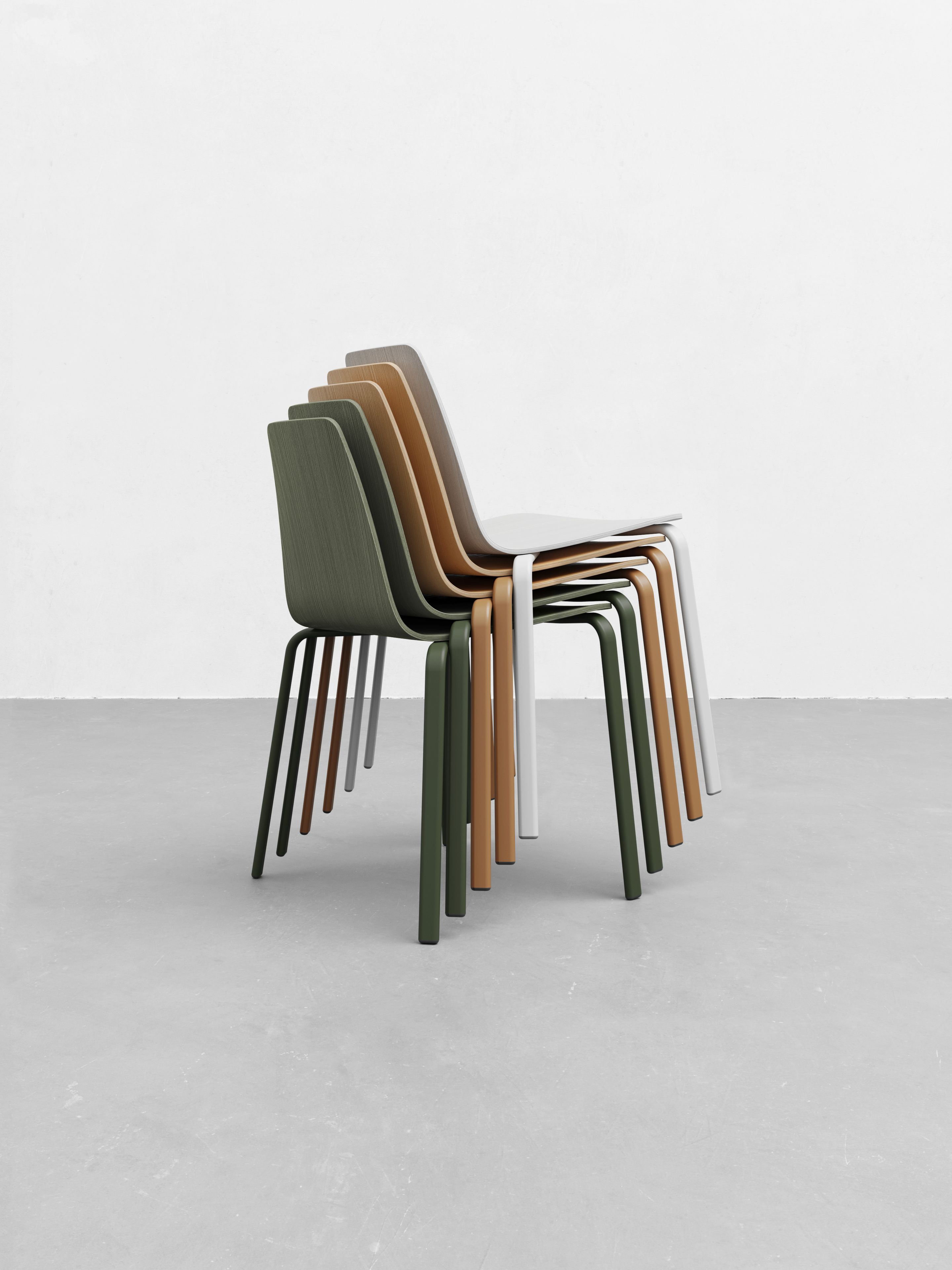 Деревянный штабелируемый стул ALKI Atal ARCH-00000411 - Вид №2