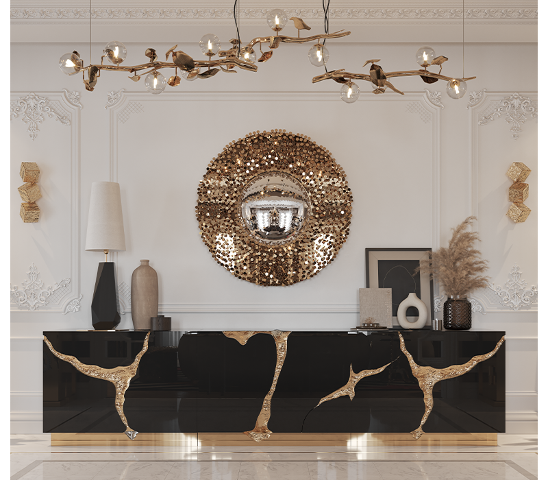 0-220 Буфет Lapiaz черный  Boca Do Lobo  - Вид №19