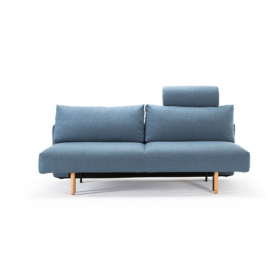 Диван Frode с ножками Stem из светлого дерева, голубой Innovation Living FRODE525 - Вид №6
