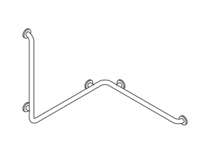 801.35BUS200 Душ, поручни для ванны (ада) HEWI USA Produkte