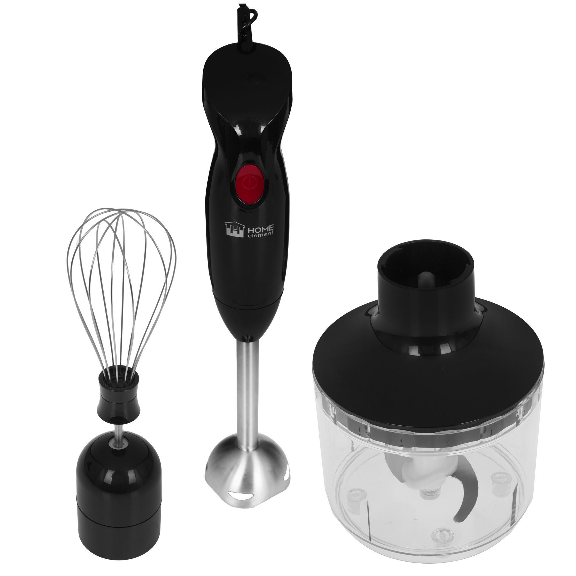9033654 Блендер погружной HOME ELEMENT HE-KP839 красный гранат черный STDN-0130163