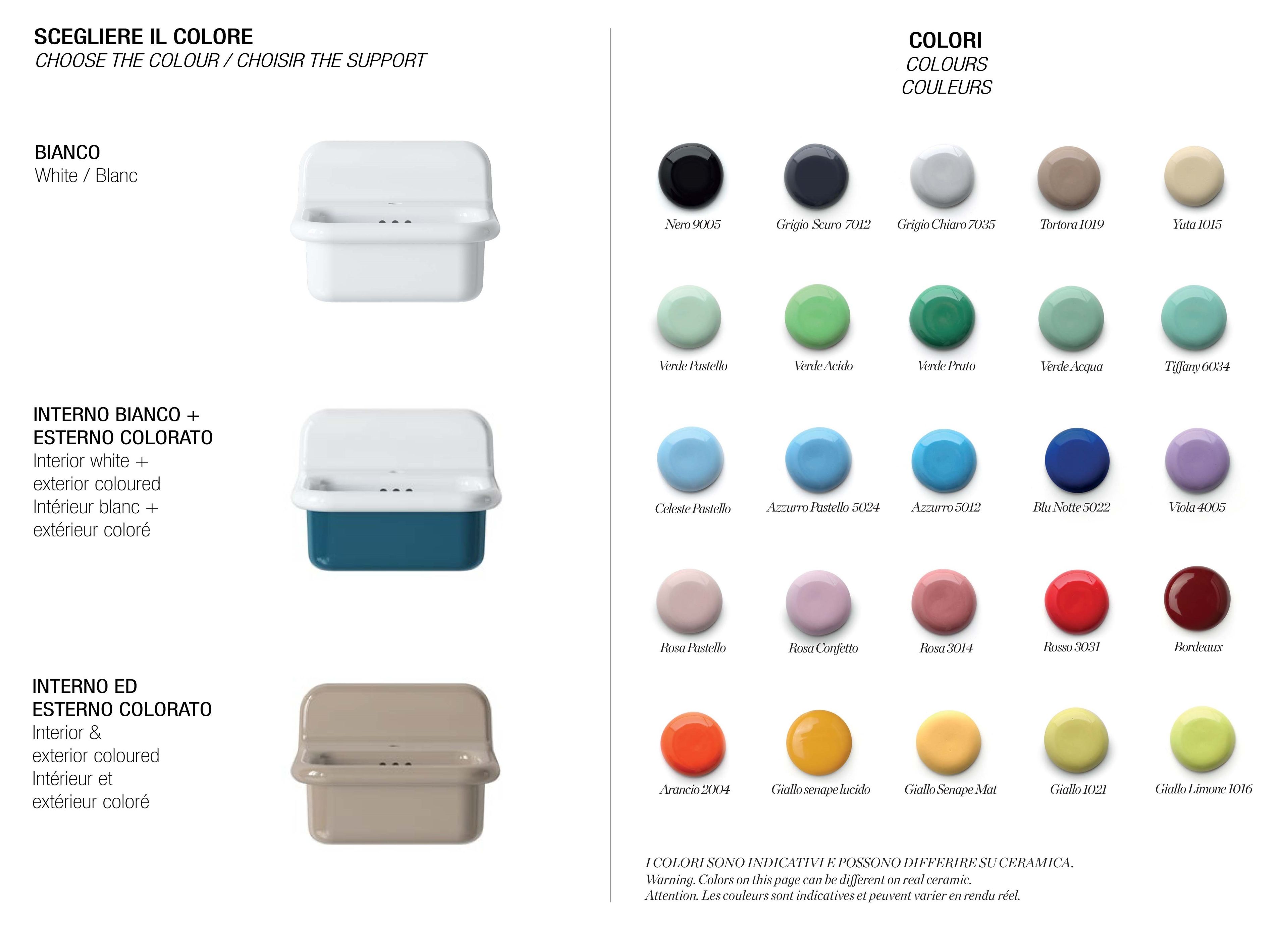 Керамическая прямоугольная подвесная раковина BLEU PROVENCE True Colors Lite ARCH-00078826 - Вид №1