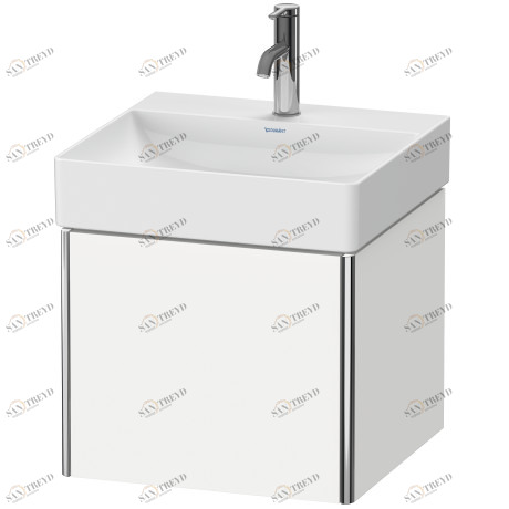 XS405901818 XSquare Тумбочка подвесная Белый матовый, декор Duravit