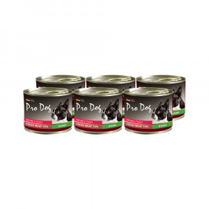 ПР0025895*6 Корм для собак Ягненок 200г (упаковка - 6 шт) PRO DOG