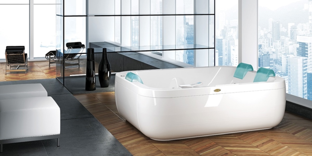 Ванна с гидромассажем "HYDRO TOP" Aquasoul Extra напольная 9443-588A Jacuzzi 9443588A - Вид №4