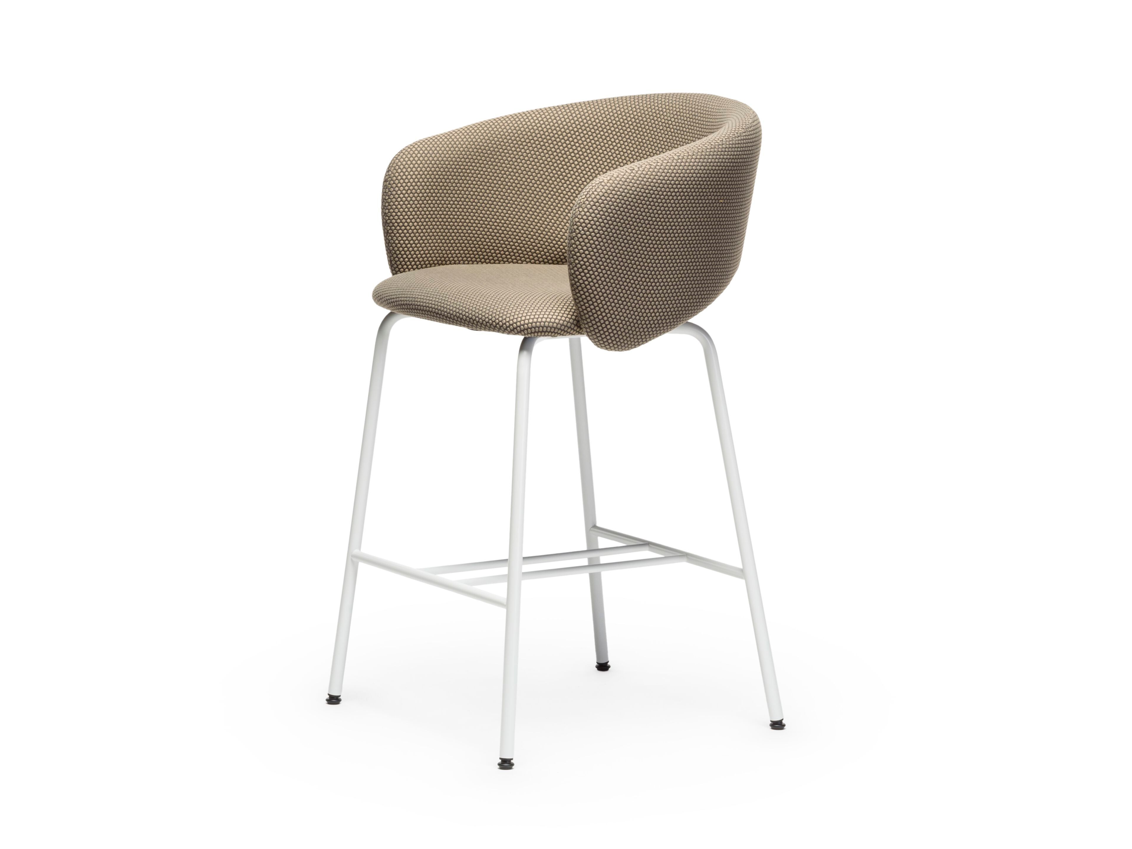 Тканевый стул с подлокотниками и спинкой CHAIRS & MORE Bel ARCH-00065704 - Вид №4