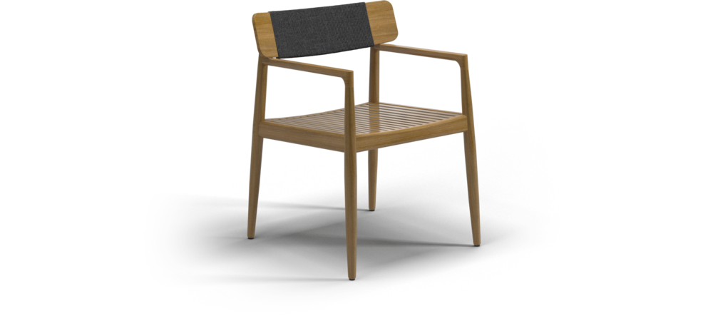 Archi Dining Chair with Arms  Gloster Обеденный стул Archi