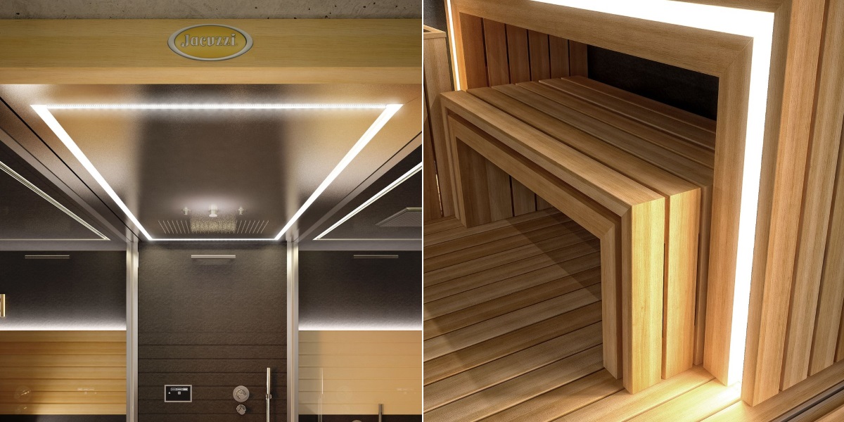 СПА: Хамам, сауна и душ Sasha 96S0-0015-2 Jacuzzi 96S000152 - Вид №4