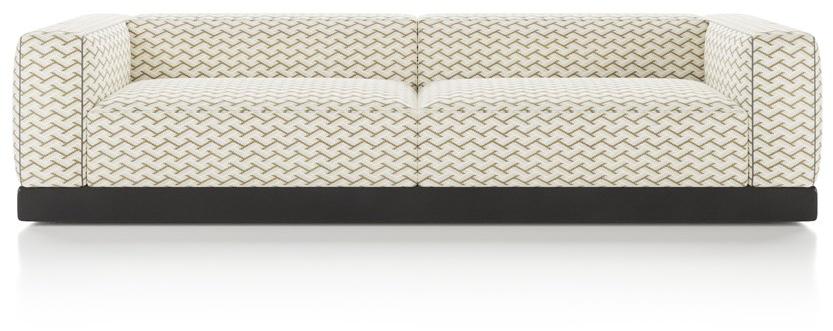 Liu Jo Living Collection 3-х местный тканевый диван Urban fan Cpd - Вид №2