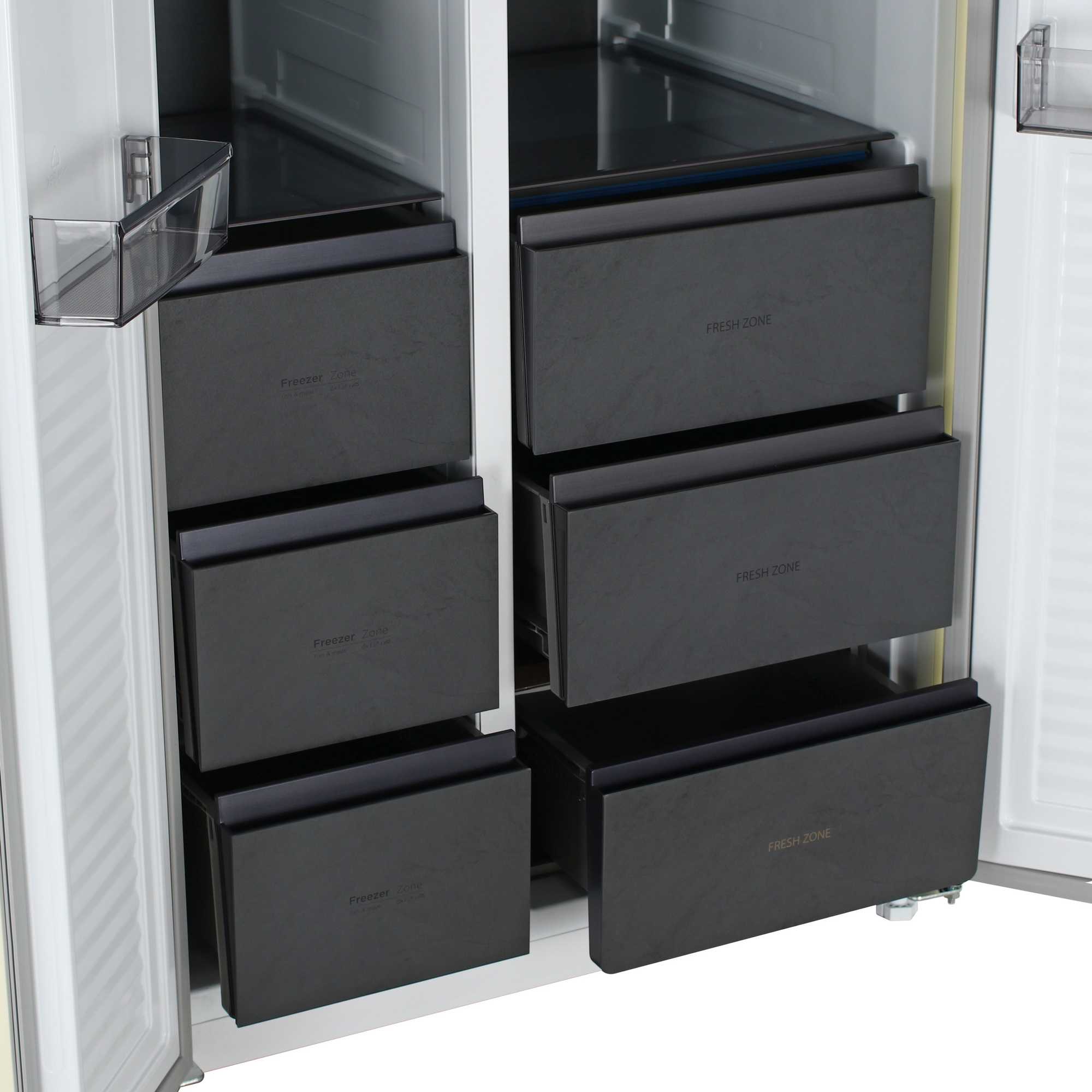 5401313 Холодильник Side by Side   DEXP SBS6-63AMG бежевый STDN-0078370 - Вид №9