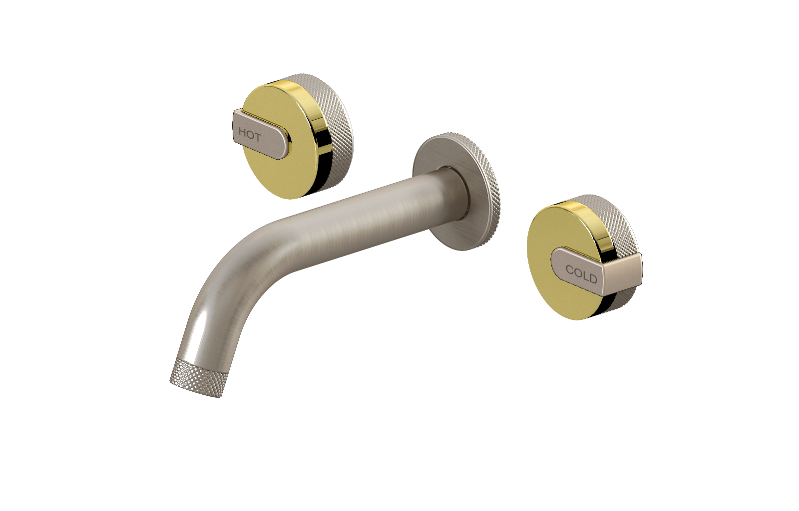 E-11530-R1PB-L1SN-BNi Смеситель для умывальника из 19,1см носикем (внешняя часть) GRAFF MOD+