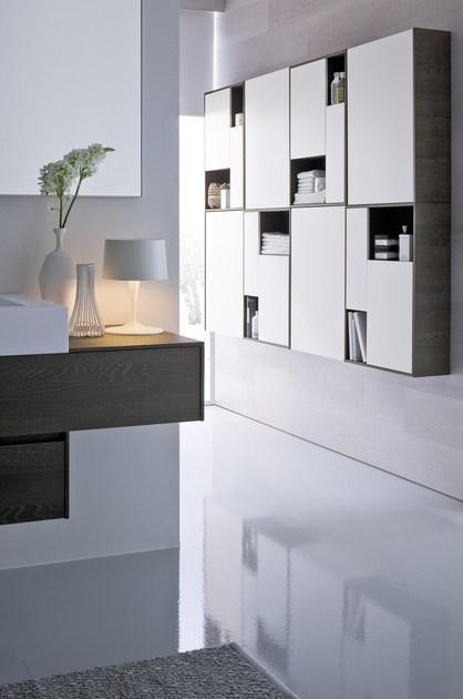 Ideagroup Тумба под умывальник с ящиками и зеркалом Nyù sun-id-1376798 - Вид №3