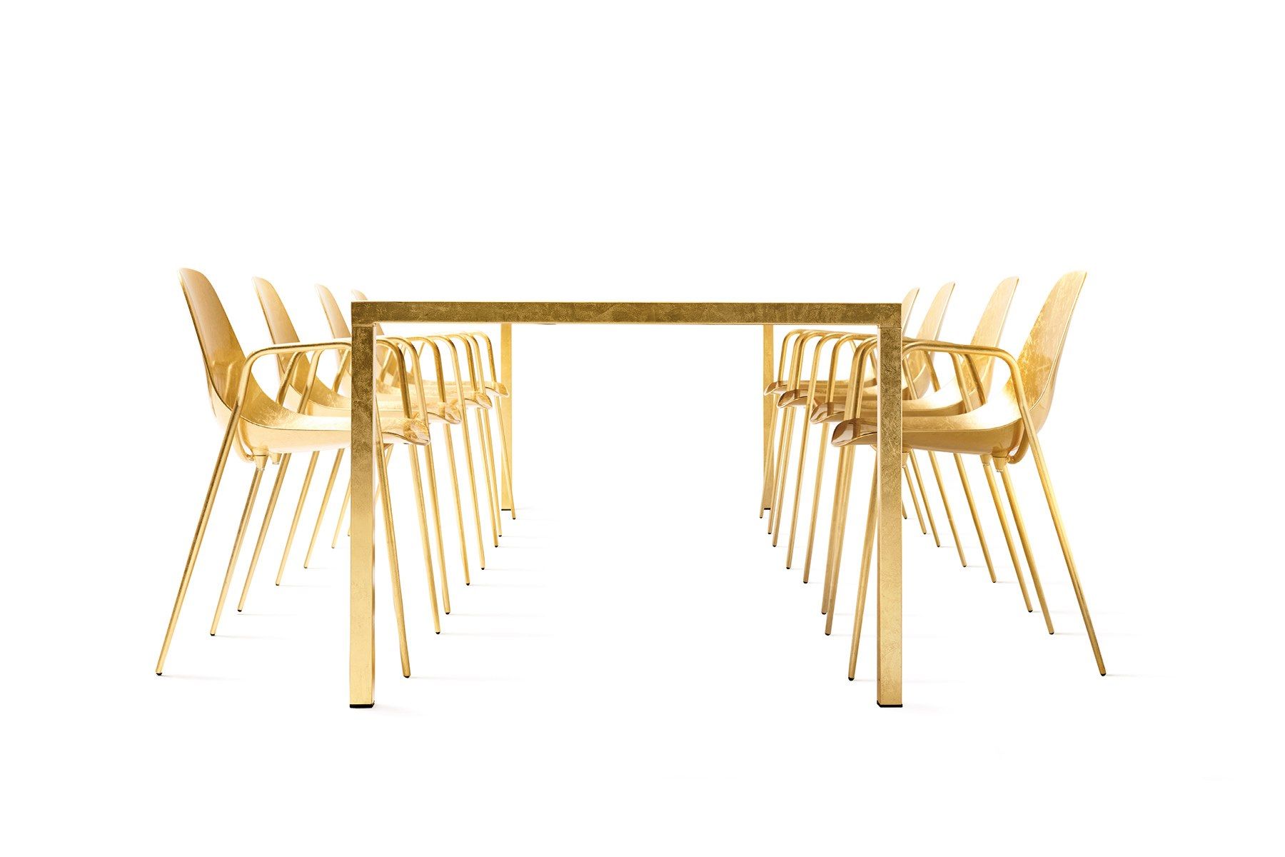 Прямоугольный металлический стол Opinion Ciatti Iltable ARCH-00034431 - Вид №3