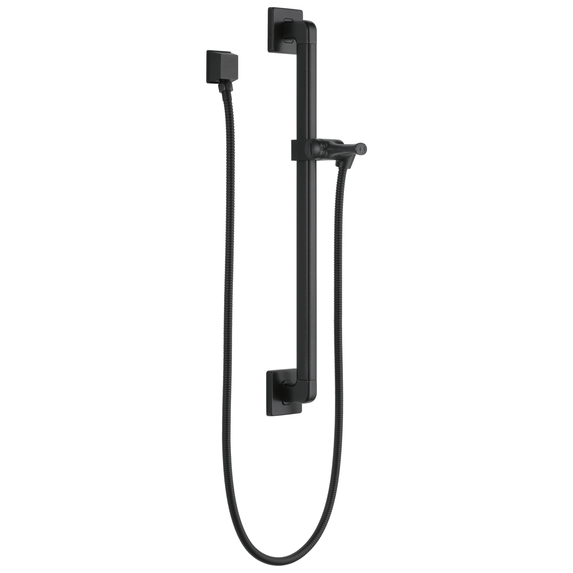 51500-BL Регулируемая направляющая / поручень в сборе с локтем Delta Faucet Universal Showering Матовый черный 