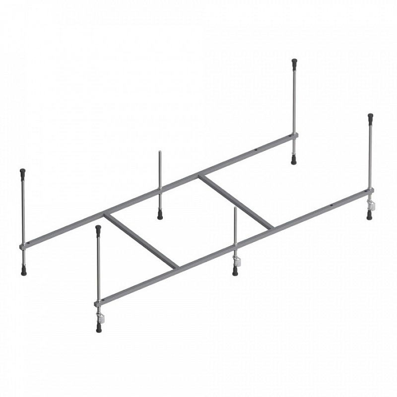 W80ASET-150AC Ванна 150x70 с каркасом и шторкой на б/в W80BS-100-140CT + ДС F0780700 AM.PM Like - Вид №5