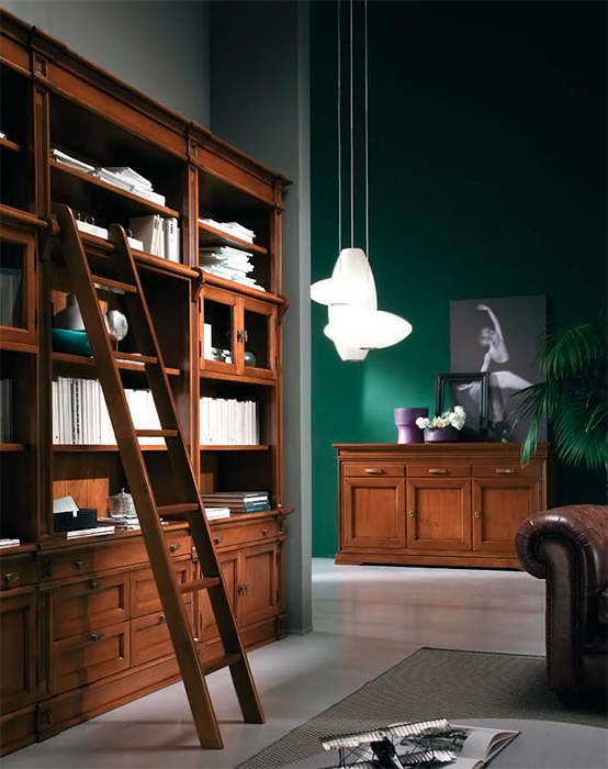 Книжный шкаф  DEVINA NAIS Librerie 01 Classic - Вид №1