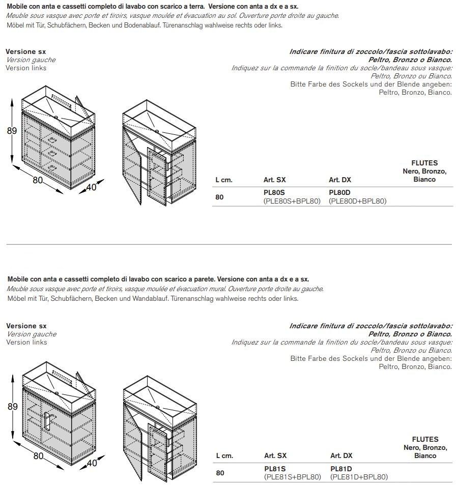 ARTELINEA Тумба под умывальник из монокристалла sun-id-1369673 - Вид №5