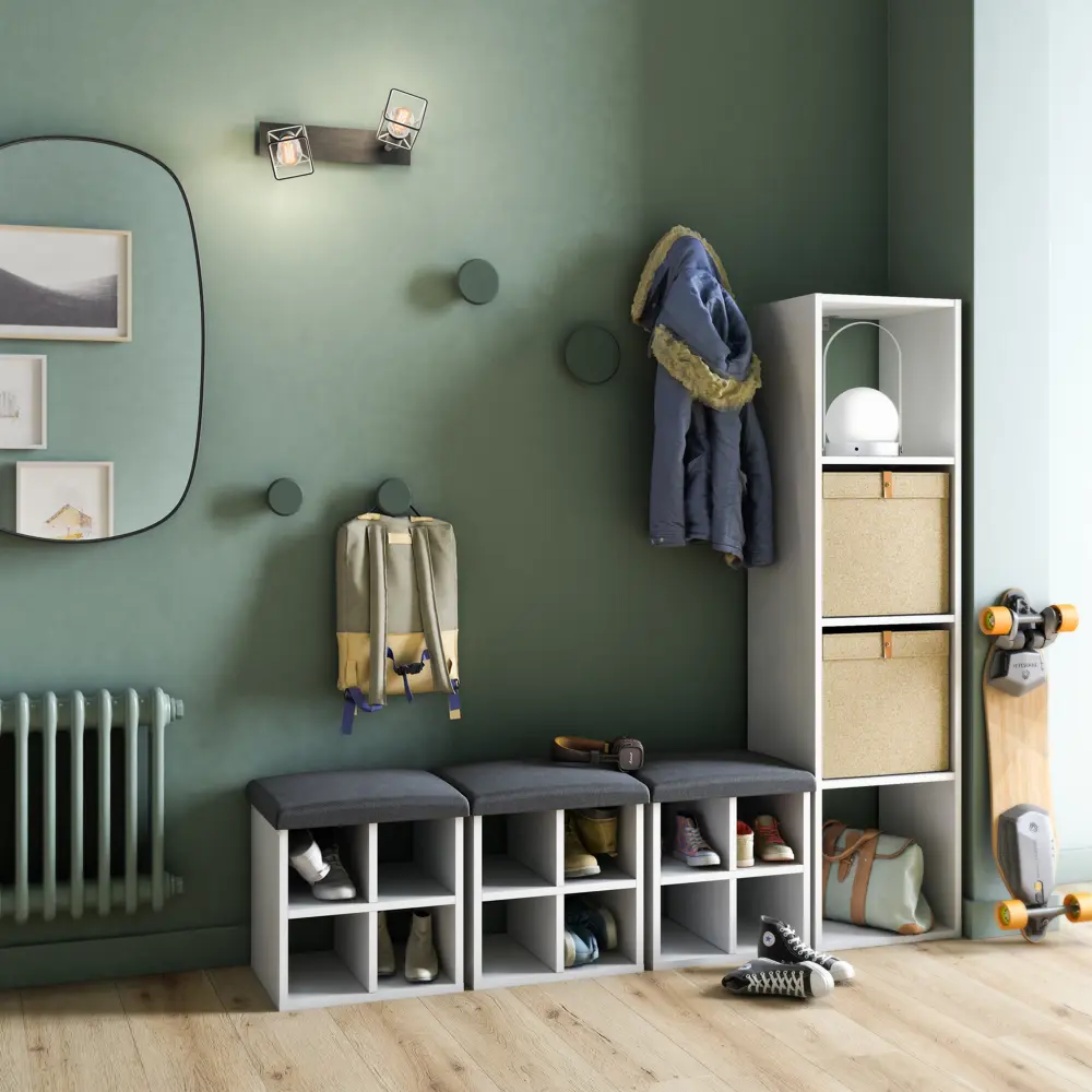 Короб Spaceo KUB L 31x31x31 см 30 л пробковый STLM-2151702 - Вид №3