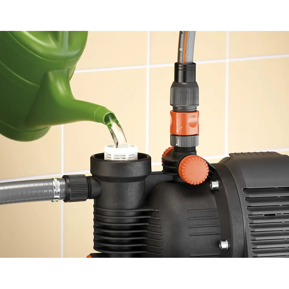 Насосная станция Gardena Eco Inox 230 В 1200 Вт 1.5 м 24 л 5000 л/ч STLM-2132360 - Вид №19