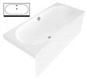32611MNR Polysan Прямоугольные ванны для одного человека