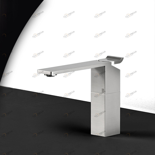 Смеситель для раковины OKAMI OKM2S серебристый матовый Radomonte