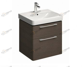 Тумба под раковину 56 см Keramag Smyle  805062000 дуб Santreyd 