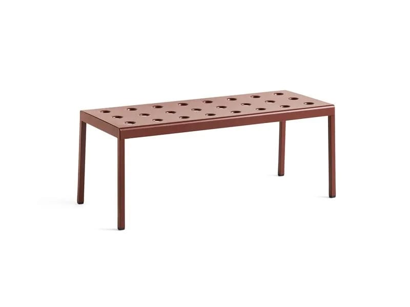 Прямоугольный стальной журнальный столик с порошковым покрытием Hay балкон ARCH-00149063