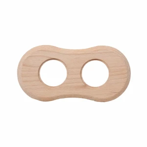 Рамка для розеток и выключателей Electraline BF8 2 поста цвет бежевый