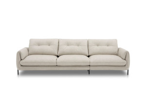 Кожаный модульный диван