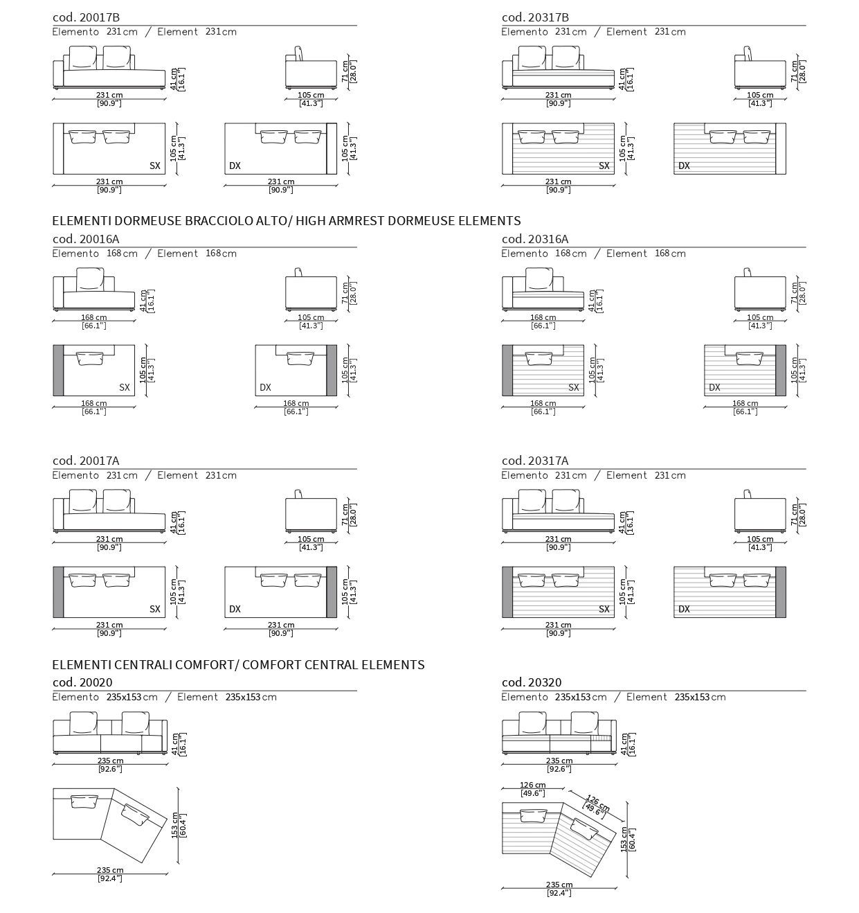 Кожаный модульный диван Frigerio Эдди ARCH-00080524 - Вид №10