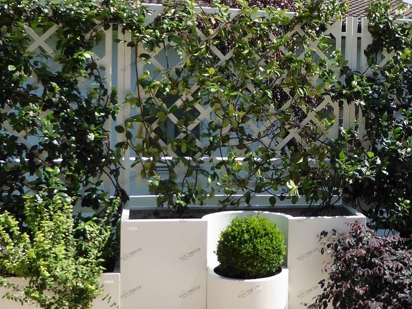 BLOSS Вертикальная зеленая решетка из металла sun-id-1363331